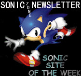 Sonic Site of The Week!  Click for more info.