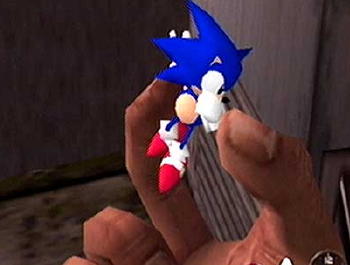 Sonic in Shenmue
