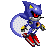 Mecha Sonic Zooming Off